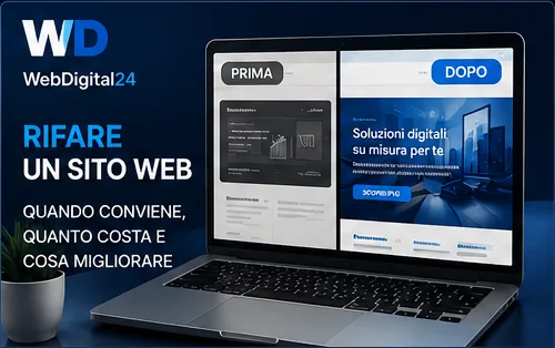 Copertina articolo rifare sito web