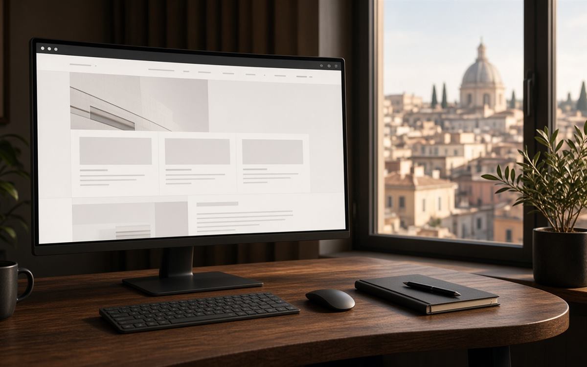 Progettazione di un sito web su misura